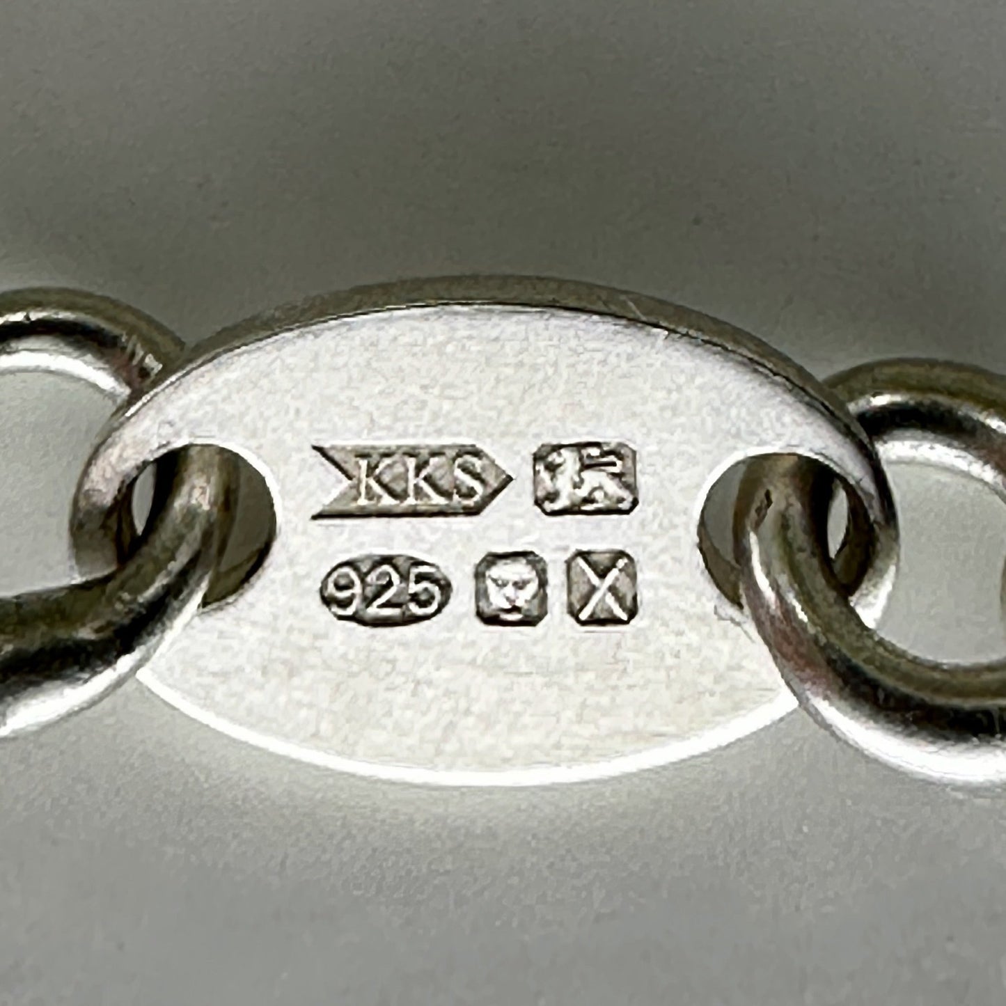 Bamboo ~ Sterling Silver Link Bracelet (Satin Finish) -