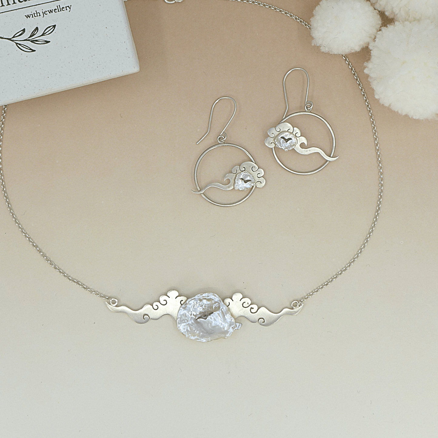 Lucky Cloud ~ Sterling Silver Necklace -