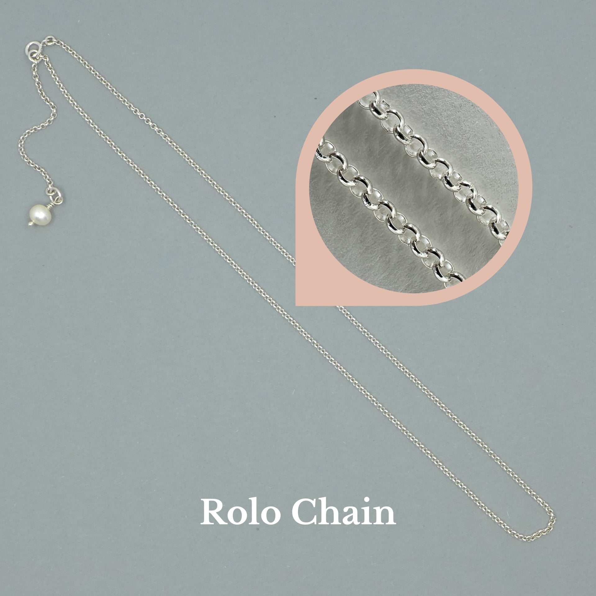 Lucky Cloud ~ Sterling Silver Small Pendant (Polished) - + Rolo