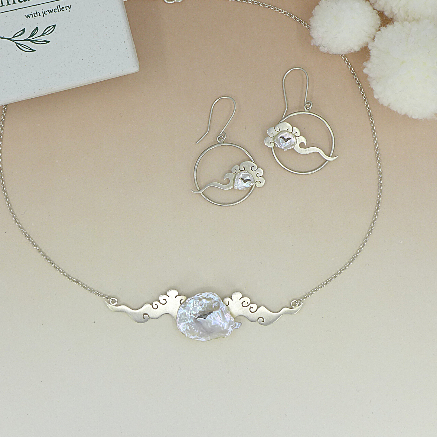 Lucky Cloud ~ Sterling Silver Necklace